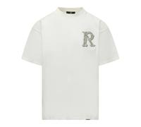 Western Initial T-Shirt - male - REPRESENT - T-Shirts - White - 2XL - Tops 2XL