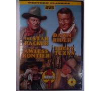 Western John Wayne Classics- 4 Movies- The Star Packer/Dawn Rider/Lawless Frontier/Lucky Texan