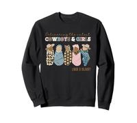 Western L&D Nurse Delivering The Cutest Cowboys And Girls Sweatshirt