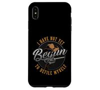 Western Movie or I have not yet begun to defile myself Case for iPhone XS Max