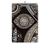 Western Pacific Traditional Clipboard, A4 Acrylic Clipboard with Hanging Hole, Ultra-Light Clip Board - Holds 100 Sheets, Shatterproof Document Holder for Office, 12.5" X 8.5"