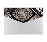 Western Pacific Traditional File Folder 6-Pocket, Waterproof Accordion File Organizer with Snap Closure, Expanding Document Holder for Office, Home