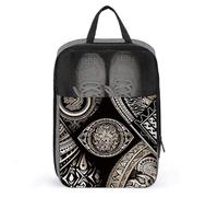 Western Pacific Traditional Shoe Bag Waterproof & Breathable Shoe Pouch for Travel, Portable Carry Case for Sports Sneakers, Gym, Vacation
