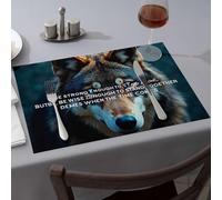 Western Party Decorations Stand Alone Stand Together Dining Place Mats Spring Placemats Western Party Decorations(1PCS)