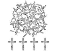 Western Pendant,50pcs Women Charm Pendants For Necklace - Jewelry Charm for Earrings, Home Decor, Car Ornaments, Religious Pendant Tumotsit