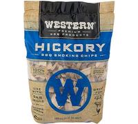 Western Premium BBQ Products Hickory Smoking Chips, 180 cu inch