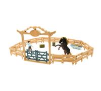 Western Ranch Corral Set Playset farm animals farm set collectibles