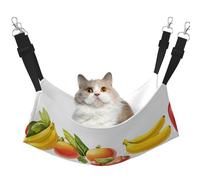 Western Red Persimmon Printed Pet Hammock - Sleeping Hammock For Cats, Rabbits, Ferrets, Puppies, Small Animals