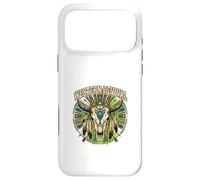 Western Revival Native American Skull Boho Feathers Tribal Case for iPhone 17 Pro Max