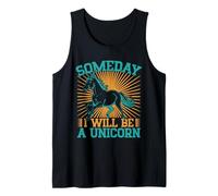 Western Rider Someday I Will Be A Unicorn Cowgirl Rodeo Tank Top