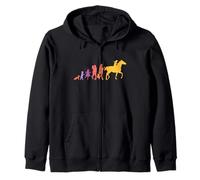Western riding women horses horse Western riding Zip Hoodie