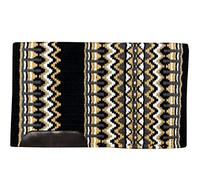 Western Saddle Pad/Show Ranch Pad Custom Handmade New Zealand Wool Oversized ME-WSP-022 (34 x 42 Inches)