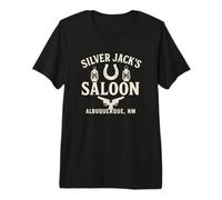 Western Silver Jacks Saloon Albuquerque New Mexico Premium T-Shirt
