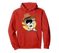 Western Space Astronaut Dabbing Texas Rodeo Kids Country Pullover Hoodie