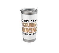 Western Square Dancing Design for a Square Dancer Stainless Steel Insulated Tumbler
