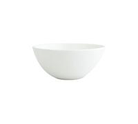 Western-style household simple and exquisite high-temperature resistant ceramic pure white soup bowl -8-inch Western-style