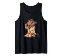 Western Texas Cowboy Country Style for Horse Lovers Tank Top