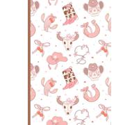 Western Themed Notepad: Country-inspired journal gift notebook, 120 ruled pages, perfect gift for her Christmas, Birthday,