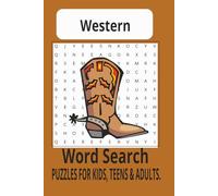 Western Themed Word search puzzle book: Western Themed Word search puzzle book: Word Searches with Easy to Read Print about the outdoors, western ... 110 pages | 50+ ... Holidays and Pasti