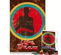 Western Vintage Life Draw Teenagers 1000 Piece Jigsaw Puzzle Focus Training Leisure Activity Tight Join Thoughtful Gift (38x26cm)