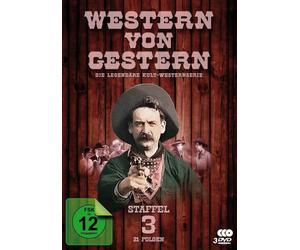 WESTERN VON GESTERN-STAFFEL 3 ENGLISH,JOHN/BUSTER CRABBE,JOHN WAYNE 3 DVD NEW