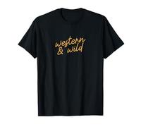 Western & Wild, Minimalist Southern Western Script T-Shirt