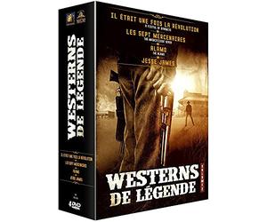Westerns de légende - Vol. 2 : Il était une fois la révolution + Les Sept mercenaires + Alamo + Jesse James