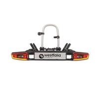 Westfalia Bikelander Bike Rack for Towbars | Bike Carrier for 2 bicycles | Suitable for E-bikes | Foldable | LED Hybrid Lights