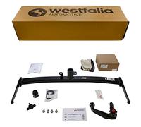Westfalia Detachable Towbar for VW Golf 7 Estate (06/2014-08/2020) - Only for Vehicles Without Trailer Preparation - Includes 13-pin Vehicle-specific Wiring Kit