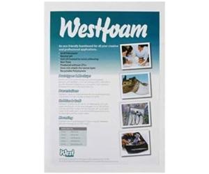 Westfoam 5mm A4 Foamboard - White (Pack of 5 Sheets)