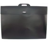 Westfolio Art Portfolio Folder Black A1, 100 Sheet Capacity, Carry Case Bag For Art, Painting Keeps Paper Flat For Travel
