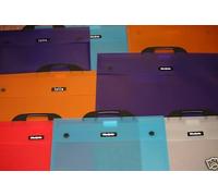 Westfolio Art Portfolio Folder Peach A3, 100 Sheet Capacity, Carry Case Bag for Art, Painting Keeps Paper Flat for Travel