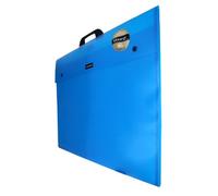 Westfolio Blue A1 Expandable Art Folio Carry Case For Art, School Projects, Artwork, Documents