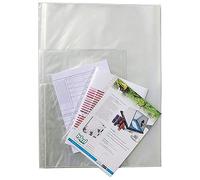 Westfolio Course Book Clear Display Sleeves A3 Pack Of 20, Polly Pocket Sleeves For Presentation File Document Wallet Folder, For School, Art Class, University, College, Homework, Projects