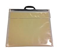 Westfolio Flap And Handle A3 Clear Folio Folder, Storage Carrier For Diamond Art, Painting, Drawing, Paper, For School, Artists, Craft