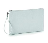 Westford Mill® - Canvas Wristlet Pouch - Light Grey/Light Grey