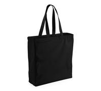 Westford Mill Classic Canvas Shopper in Black Westford Mill Black
