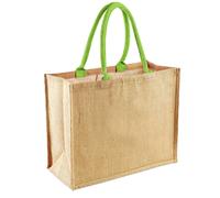 Westford Mill Classic Jute Shopper Bag (21 Litres) Pack of 2 in Beige Westford Mill Beige