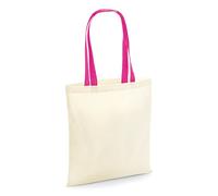 Westford Mill Contrast Handle Bag For Life in Natural Westford Mill Natural