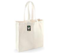 Westford Mill Cotton Classic Shopper Bag (21 Litres) (Pack o BC4541