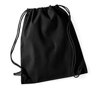 Westford Mill Cotton Gymsac - Black/Black