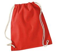 Westford Mill Cotton Gymsac - Bright Red
