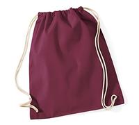 Westford Mill Cotton Gymsac - Burgundy