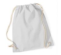 Westford Mill Cotton Gymsac - Light Grey