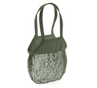 Westford Mill Cotton Mesh Grocery Bag in Dark Olive Westford Mill Dark Olive