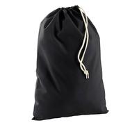 Westford Mill Cotton Recycled Stuff Bag in Black | Size: Medium Westford Mill Black M