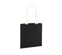 Westford Mill EarthAware Organic Bag For Life Contrast Tote BC5488