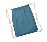 Westford Mill Earthware Organic Gymsac/Drawstring Bag (13 Li BC3351