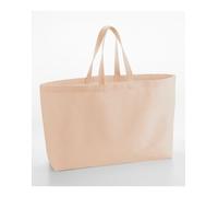 Westford Mill Eco Friendly Oversized Canvas Tote Bag for Shopping & Travel