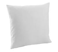 Westford Mill Fairtrade Cotton Canvas Cushion Cover Light Grey (L)